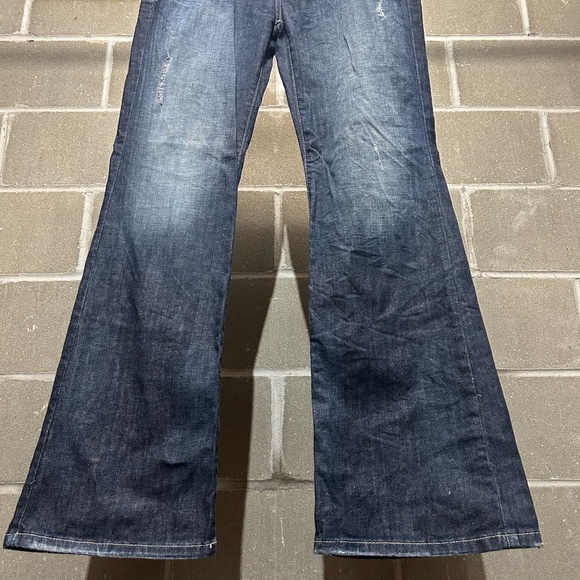 Y2K Embroidered Flare Guess Jeans - Picture 12 of 13